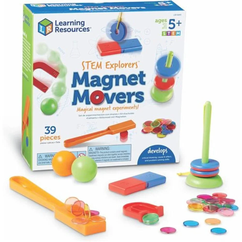 Kids Ages 5+, Magnet Movers, Critical Thinking Skills, STEM‎ Certified Toy